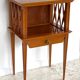 Vintage compass leg bedside table