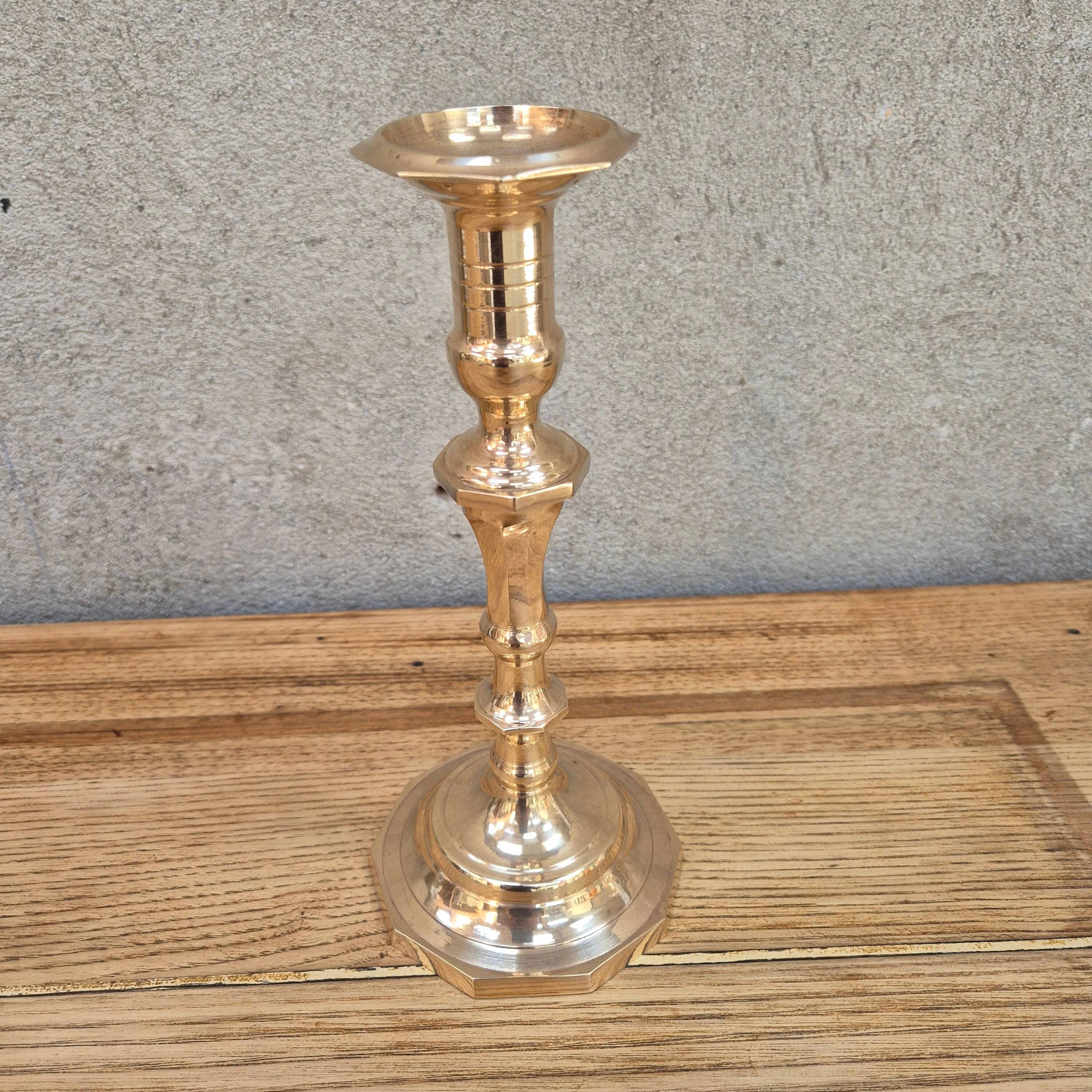 Large antique candlestick