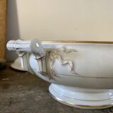 Porcelain soup bowl Alfred Hache & Cie