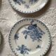Flat plates and platter terre de fer sarreguemines uc flore model