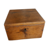 Salt box XVII walnut