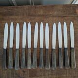 Set of 12 horn handle knives