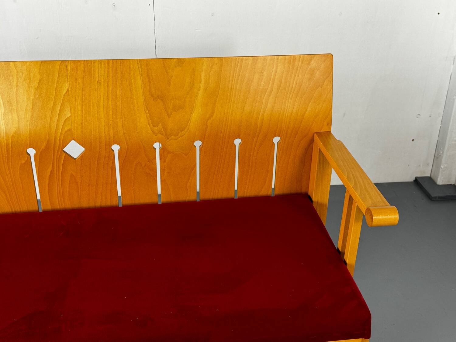 Sculptural Sofa by Arno Votteler for Bisterfeld and Weiss, 1980S