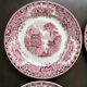Set of 6 dessert plates, “Cambridge Old England” pattern