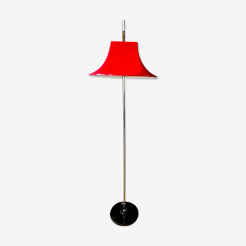 Lampadaire rouge Willem Hagoort