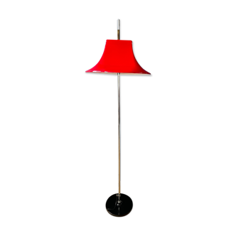 Red floor lamp Willem Hagoort