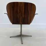 Mid-Century Plywood Focus Chair by A. Belokopytoff for Westnofa