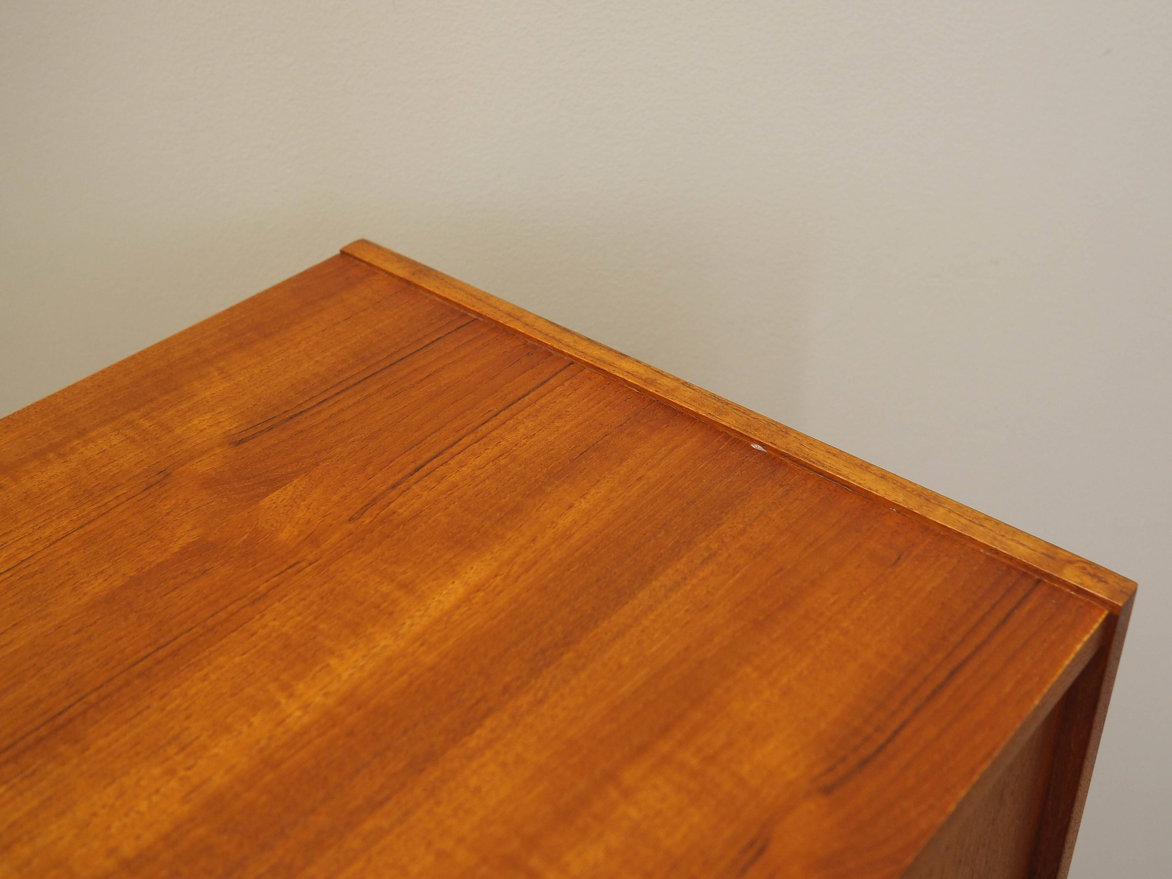Buffet en teck, design danois, années 1970, fabricant : Danemark