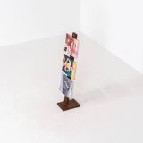 Vintage magazine holder in solid teak