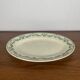 Grand Plat ovale modèle "Champagne ", Badonviller, vert