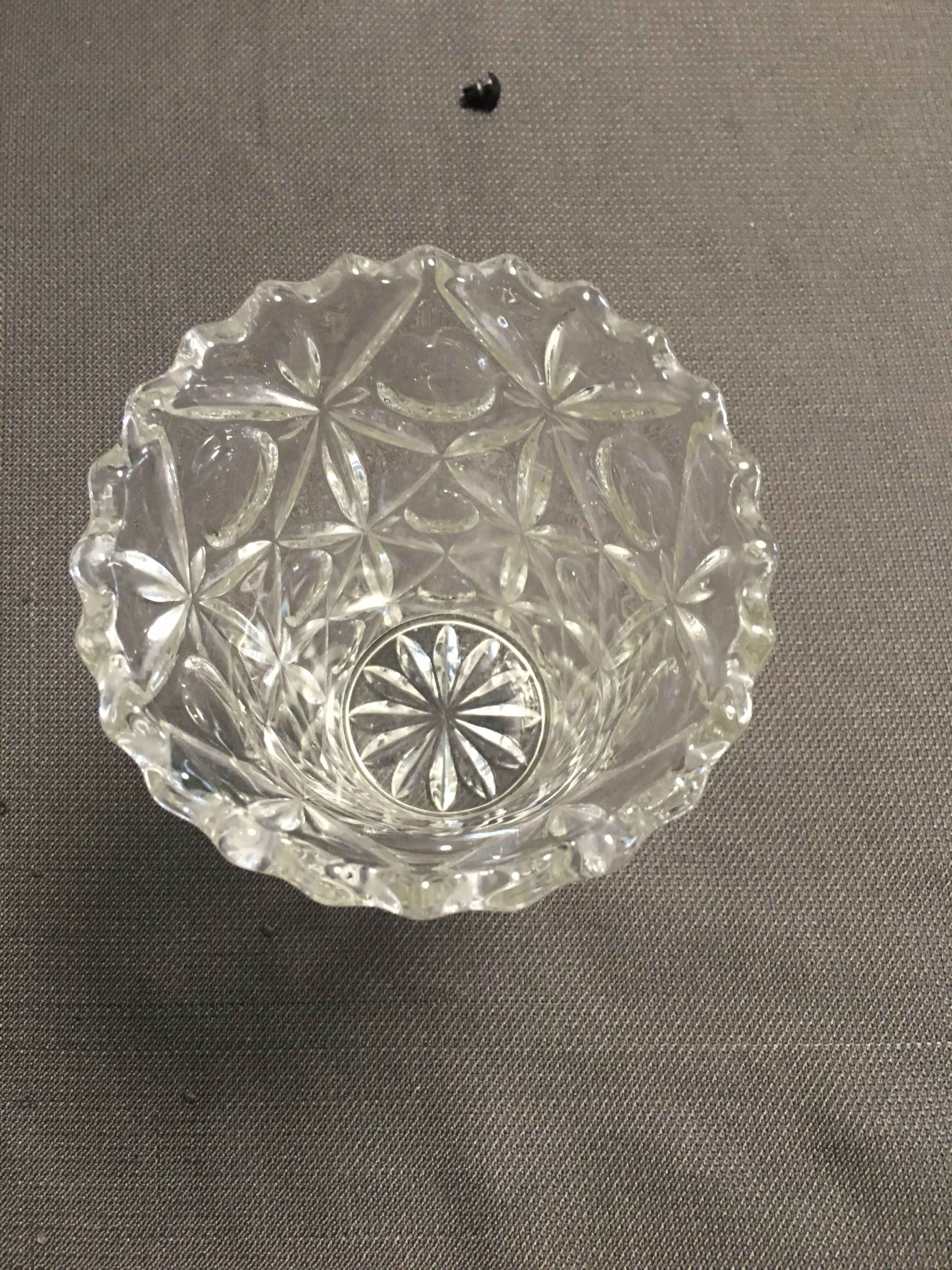 Vintage glass vase