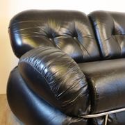 Italian vintage sofa by Adriano Piazzesi 1970
