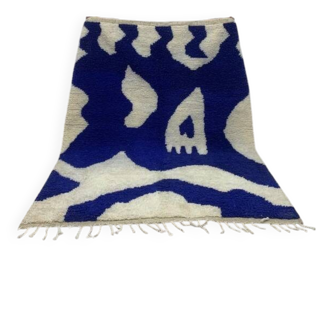 Moroccan rug, Moroccan blue rug, Berber rug 150/250cm