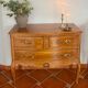 Commode style Louis XV en chêne massive