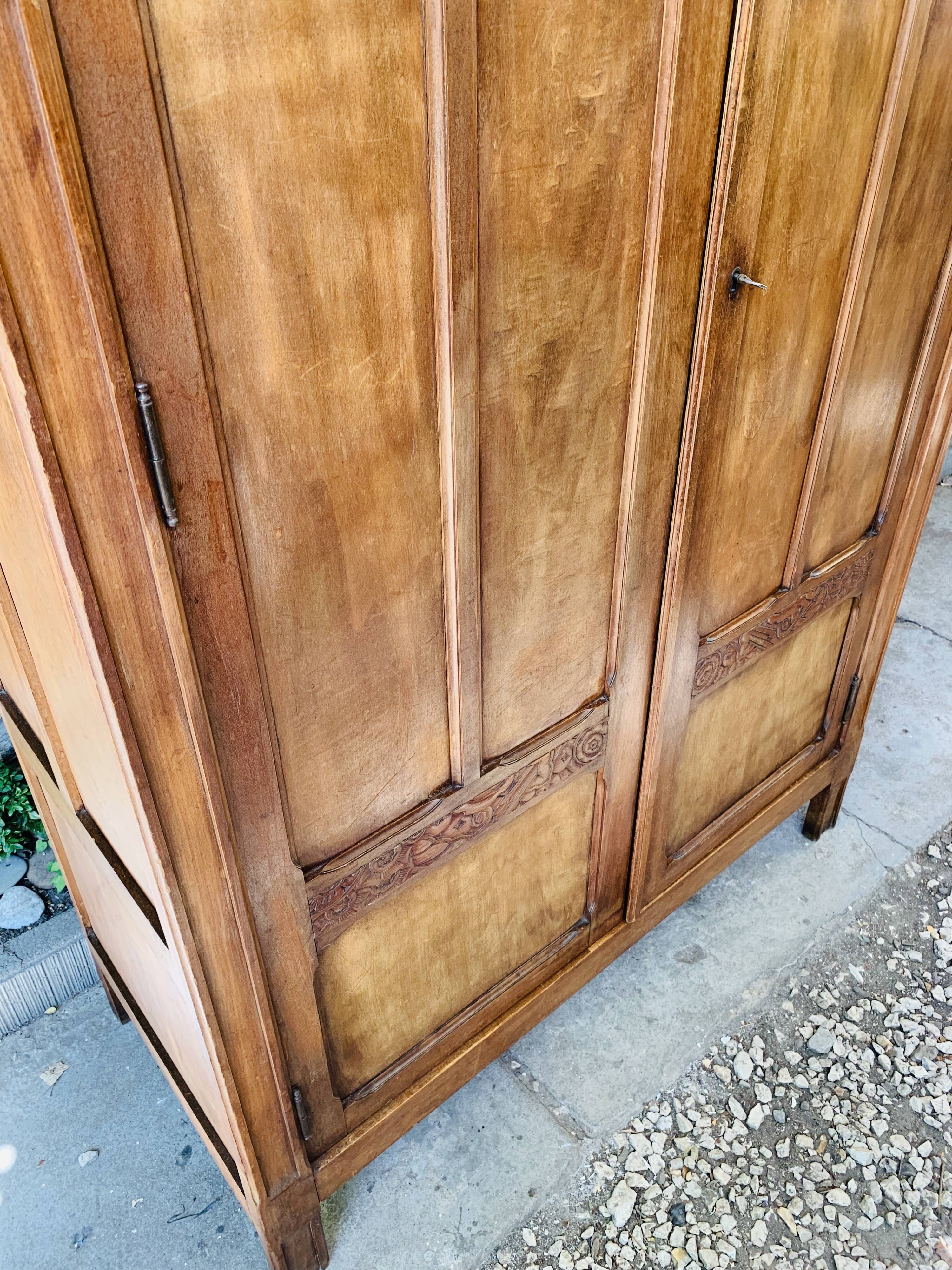 Art deco parisian wardrobe
