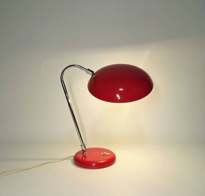 Lampe de Bureau Vintage • Cisne • Luis Pérez de la Oliva • Lupela • 1970
