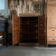 Old oak notary cabinet (renovated)