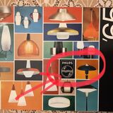 Tripod desk lamp design by Louis Kalff for Phillips 1960's "jewel" model