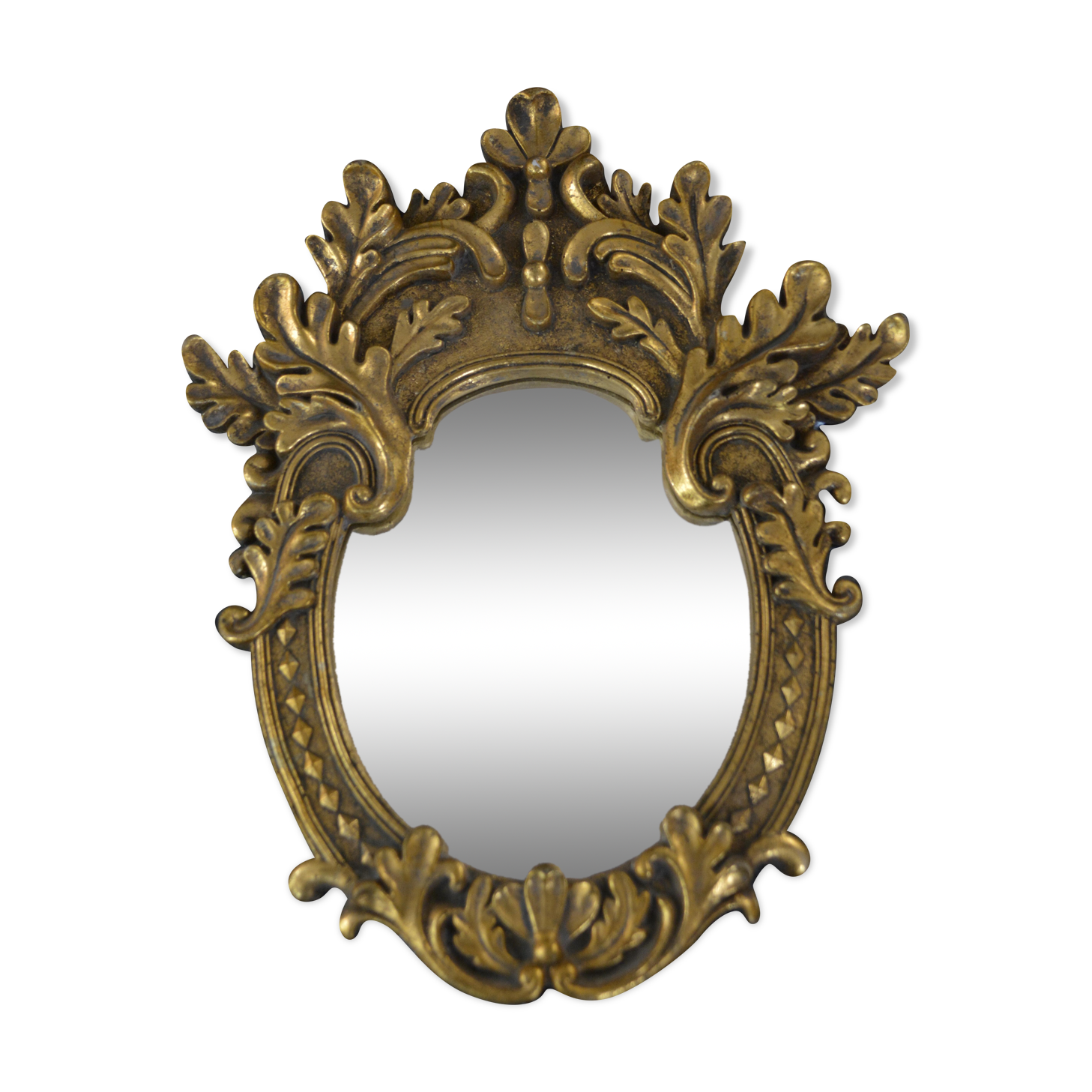 Miroir vintage doré