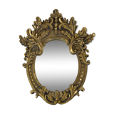 Miroir vintage doré