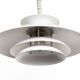 Large layered pendant light by Frandsen lighting. Denmark 1970s