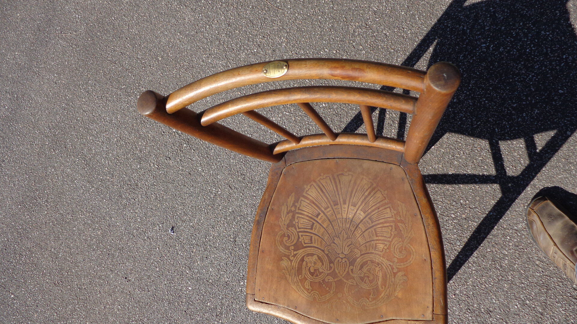 Bistro chair at the turn of the century