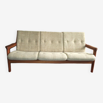 Gustav Thams for A/S Vejen teak 3-seater sofa, Denmark 1960s