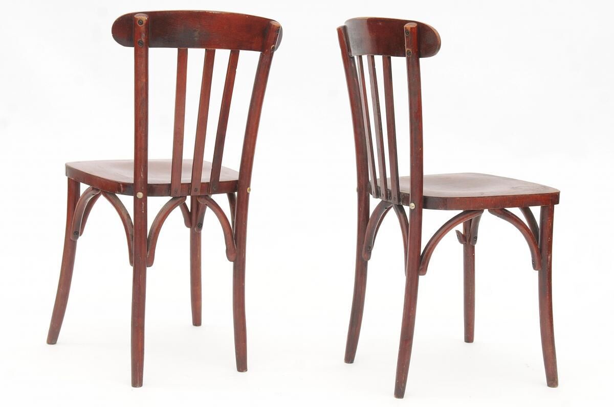 Pair of Luterma bistro chairs