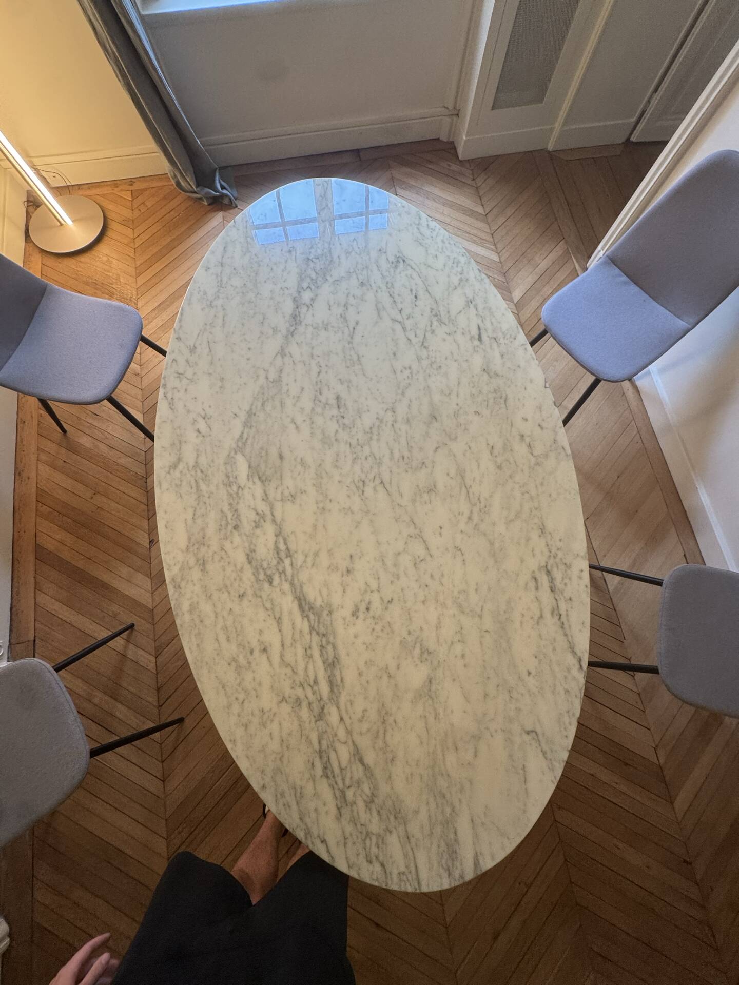 Table Florence Knoll / Rochebobois