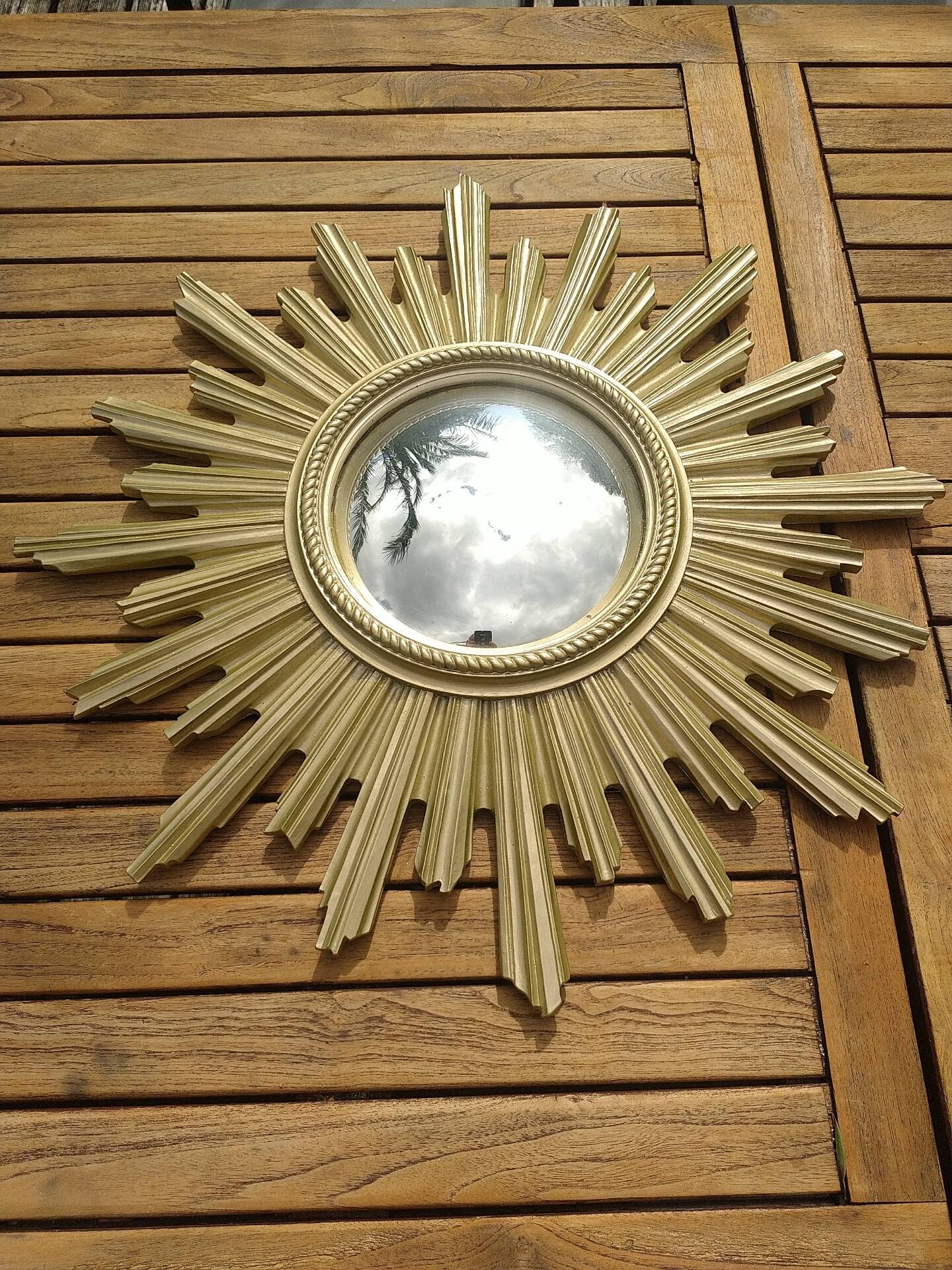 Sun mirror witch's eye. 1970s.