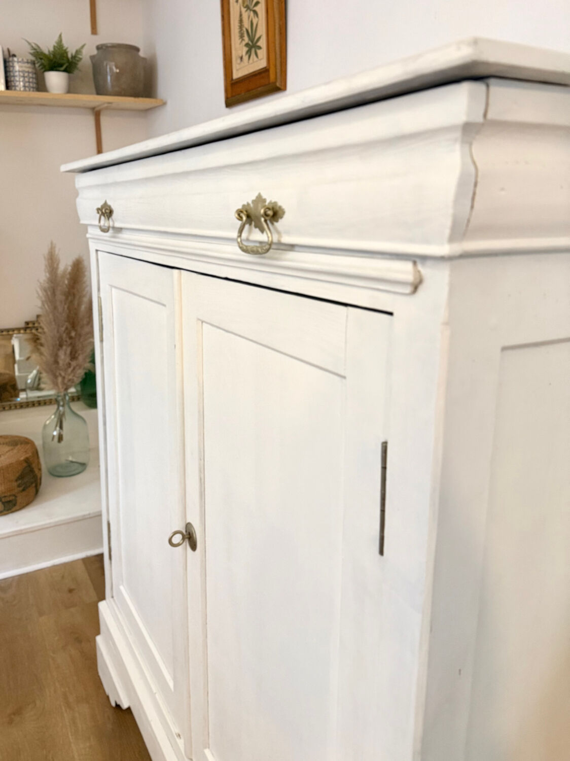 Antique patinated sideboard