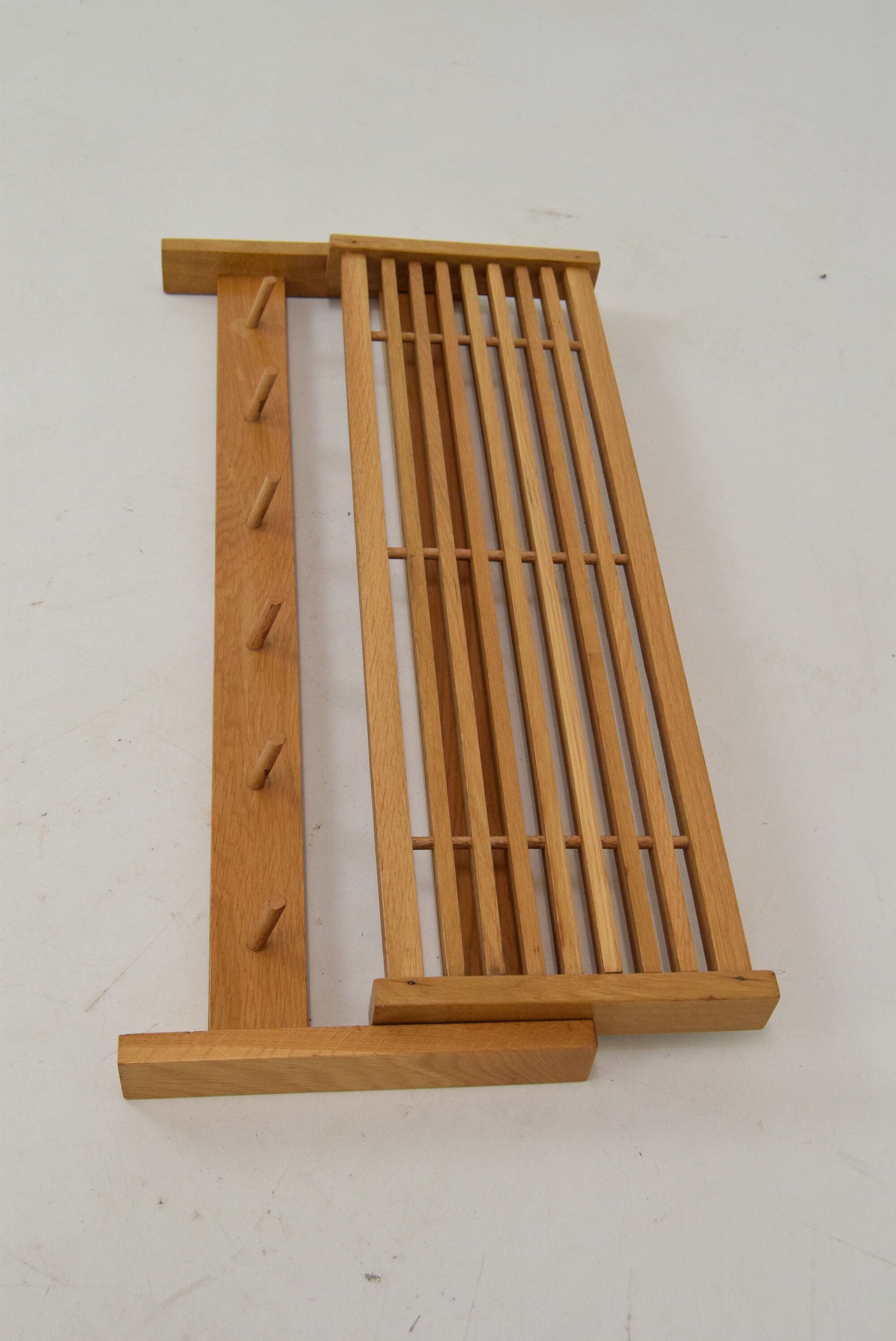 Mid-century Wall Shelf and Hook,1970's.