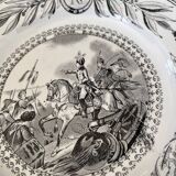 Creil & Montereau plate, 19th century