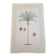 La Roche Laffitte (Born in 1943) - Watercolour drawing on silk - Palm tree