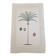 La Roche Laffitte (Born in 1943) - Watercolour drawing on silk - Palm tree