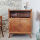 Buffet vintage placage chêne