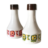 Set oil and vinegar mobil vintage years 70 s