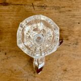 Paire de chandeliers en cristal d'Arques « Bandol » de Longchamp