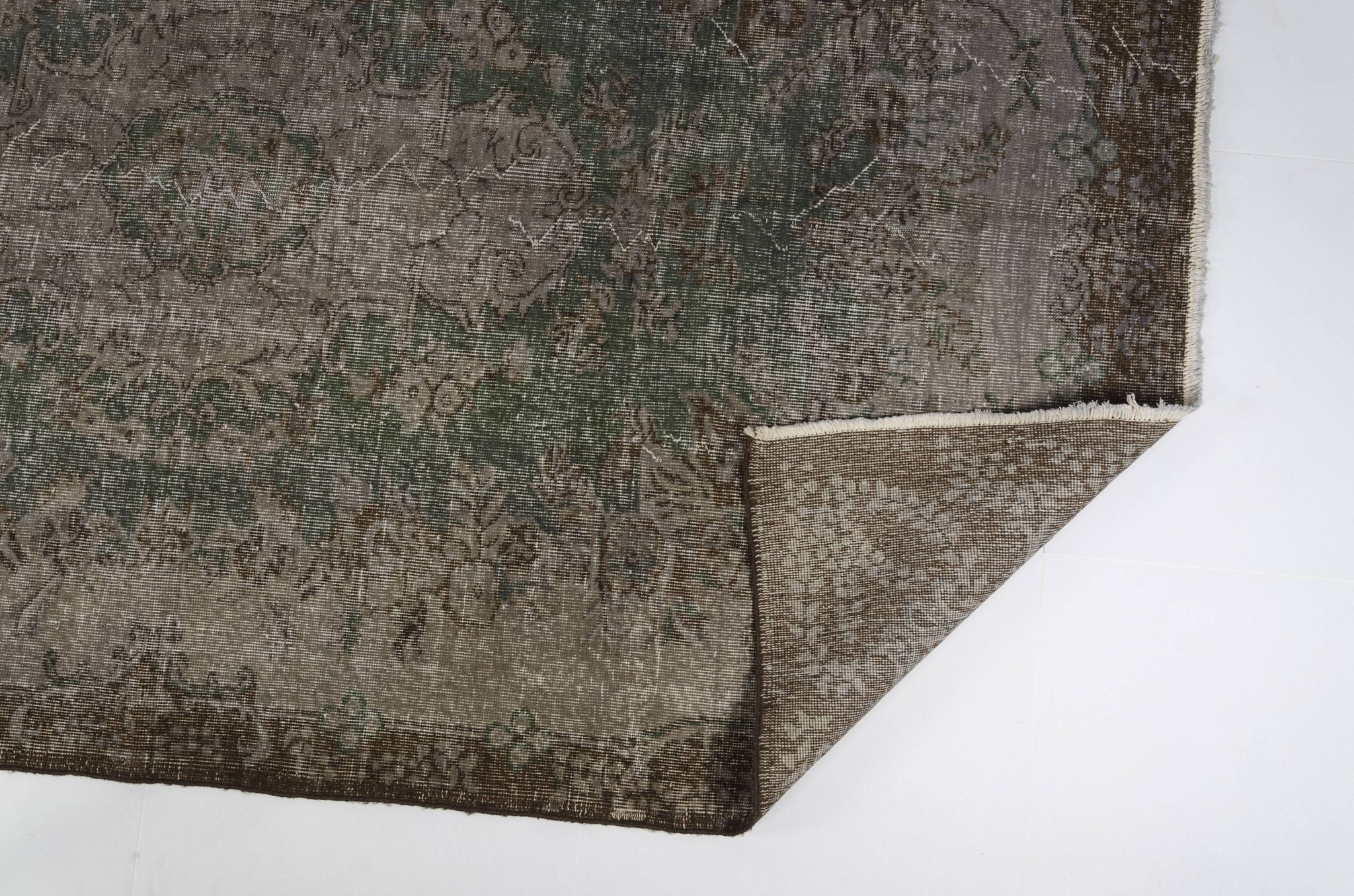 Tapis gris vintage