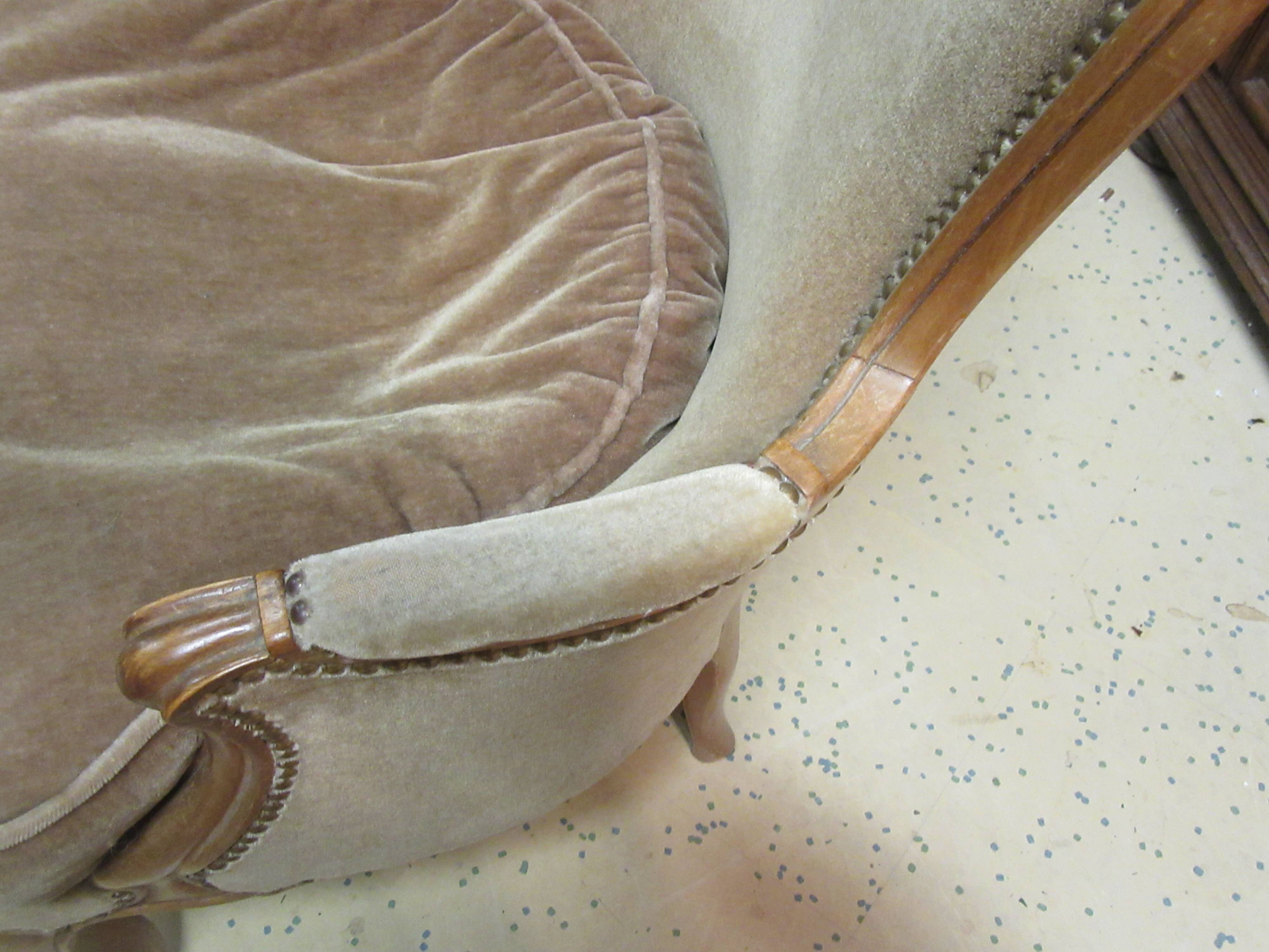 Louis XV style armchairs