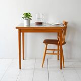 Vintage Scandinavian Edsbyverken Extendable Table with Formica Top