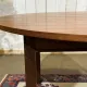 Table des années 1970 en teck avec 1 allonge