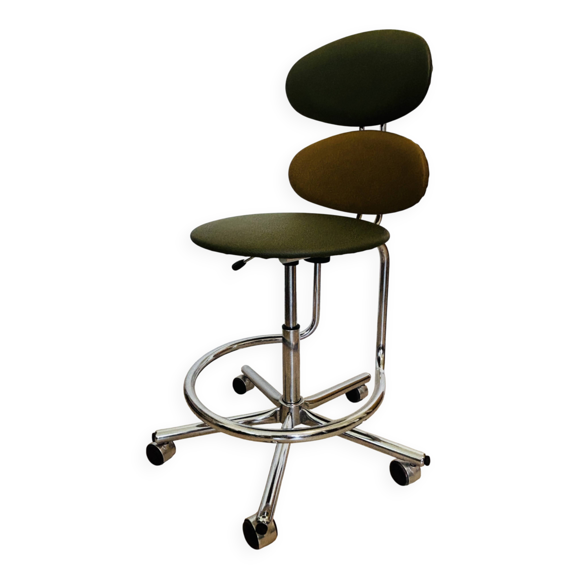 Chaise de bureau vintage par Kovona modèle Marshmallow, années 1970.