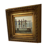 Oil painting club 55 Saint Tropez pontoon