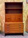 Scandinavian vintage teak library bar cabinet from the 1960s.