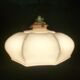 Pink opaline pendant light