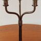 Wrought iron candlestick