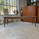 Oak farmhouse table