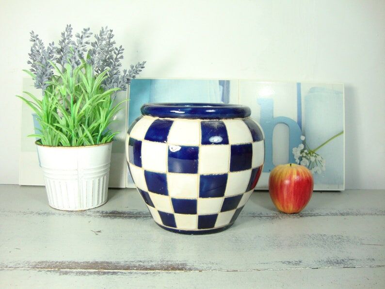 Vintage ceramic planter