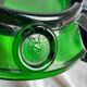 Green glass ashtray 70
